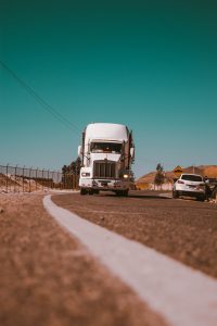 Moving Truck on Highway or Interstate